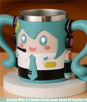 Hatsune Miku water cup