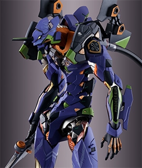 METAL BUILD Evangelion Unit 01 30th with the spear of Gaius