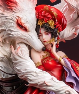Nine-Tailed Spirit - King Zhou Yi Collectible Statue [Licensed]