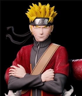 Naruto First Appearance in Sage Mode 1/1 Bust