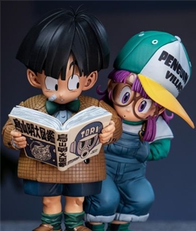 Gohan & Arale