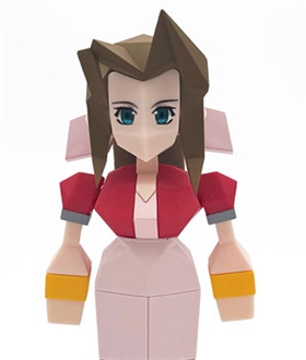 FINAL FANTASY VII Polygon Soft Vinyl Aerith Gainsborough