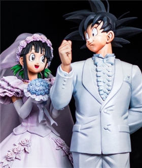 Chi-Chi & Goku Wedding - Dragon Ball