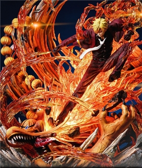 Sanji vs. Queen - One Piece
