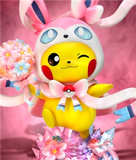 Pikachu cos Sylveon - Pokemon