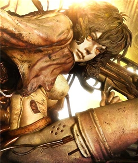 Motoko Kusanagi & Tachikoma - GHOST IN THE SHELL STAND ALONE COMPLEX Art by Entei Ryu