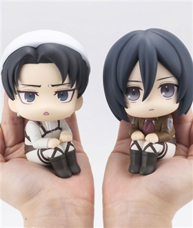 LookUp Attack on Titan - Levi Cleaning Ver & Mikasa Ackerman