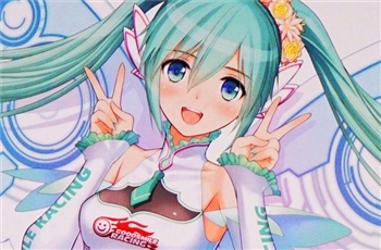 ภาพต้นแบบฟิกเกอร์ Hatsune Miku Racing 2017  โดย Good Smile Company