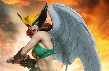 เผยภาพแรกงานปั้น Hawkgirl ผลงานสวยเนี๊ยบจากค่าย Sideshow